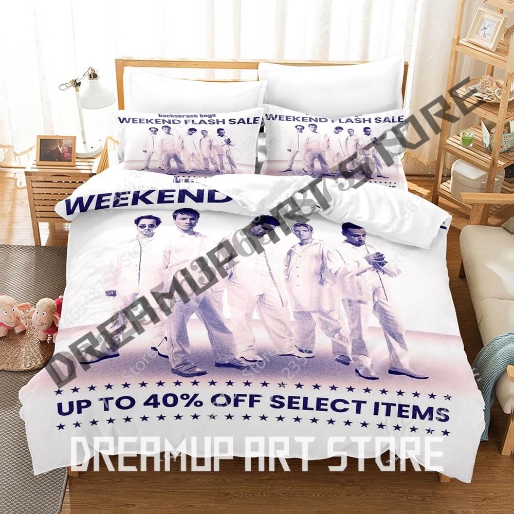 3D Print Backstreet Boys Bedding Set Single Twin Full Queen King Size Bed Set Adult Bedroom Duvetcover Sets Bed Sheet Set