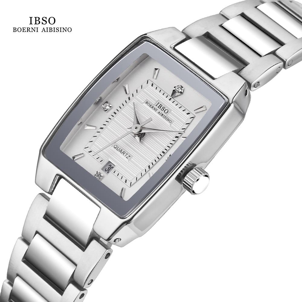 Niche Light Luxury Retro Watch Women'S Square Wind Small Dial Watch Women