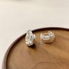 Korean Style Irregular Luxury Geometric Hoop & Stud Earrings for Women - Trendy and Versatile Fashion Jewelry