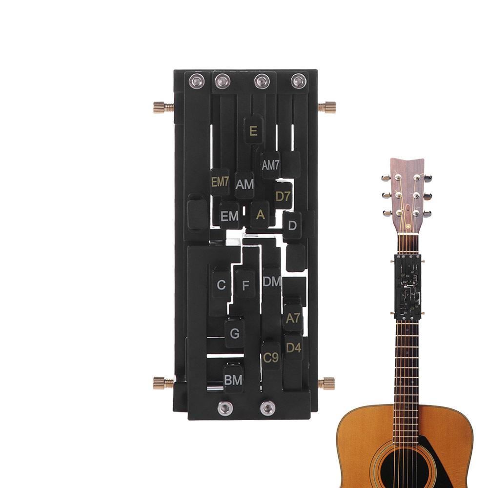 One-key Guitar Chord Trainer Chord Learning System Guitar Finger Practice Tool Guitar Trainer