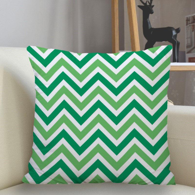 Home Decor Striped Colorful Pillowcase Bedroom Pillowcase Living Room Sofa Cushion Cover Pillowcase