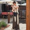 Drape Jersey Long Skirt Kw6ms4240 93