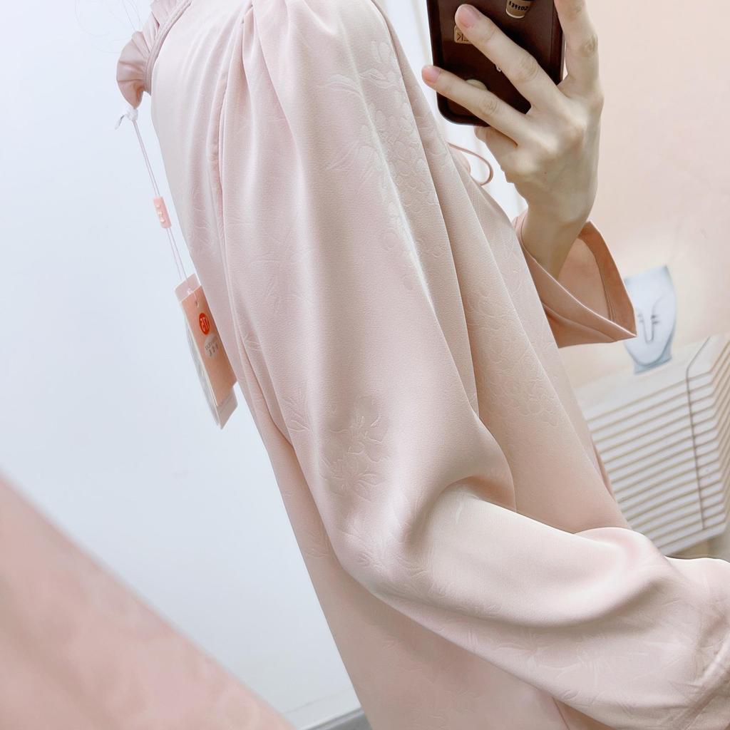 Spring 2026 Elegant Long-Sleeve Versatile Pullover Shirt