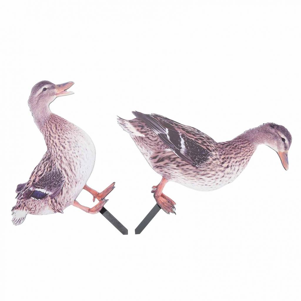 Resin Garden Statue Animals Stake Balcony Duck Farm