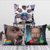 TV H-House M D Funny Cushion Cover Decoration Room Shop Car Best Home Office Coffee Pillow Sofa Printing Nordic Simplicity Hit