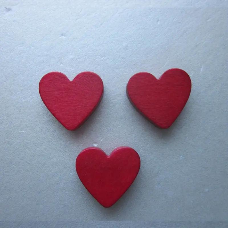 Valentine's Day Heart Wood Sign Heart Shape Cutouts Decor Heart Shaped Craft Pieces Heart Tabletop Decoration For Valentine's Da