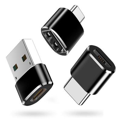 USB-Typ-C-OTG-Adapter, USB-C-Stecker auf Micro-USB-Buchse, Kabelkonverter für MacBook, Samsung S10, Huawei, USB auf Typ-C-OTG