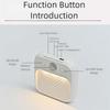 White Color Motion Sensor Light Square Shape Rechargeable Light Magnetic Light  Stairs