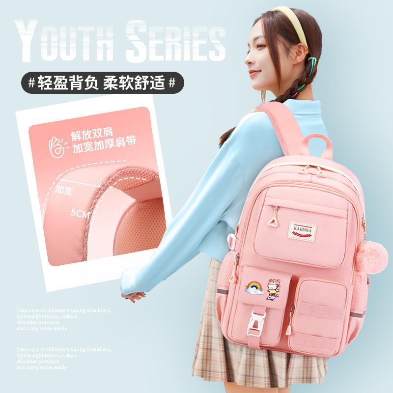 Fashion Girls School Backpack School Bags Teenage Laptop Backpack Casual Travel Backpack Book Bag Children Schoolbag Waterproof