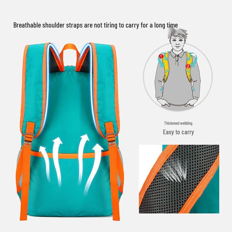 40,000-Mile Lightweight Foldable Outdoor Backpack