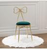 Princess Butterfly Makeup Chair with Detachable Backrest - Ideal for Small Apartment Bedrooms and Vanity Spaces