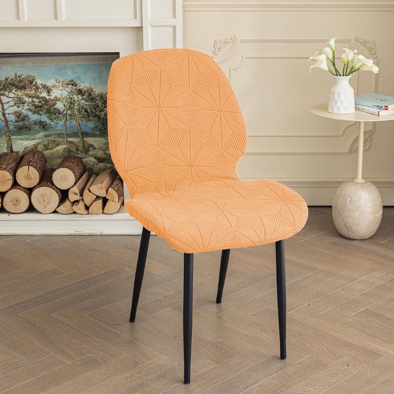 Moderner elastischer einfarbiger Ananas-Stuhlbezug - Esszimmerstuhl-Überzug