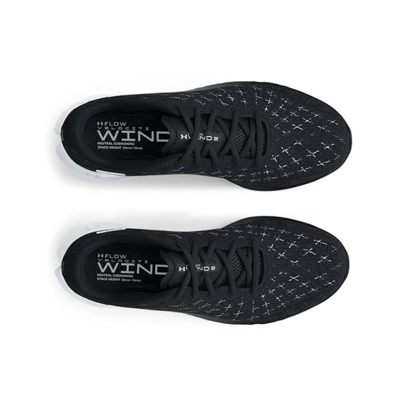 Under Armour Flow Velociti Wind 2 Cn 'Black White' Women's Sneakers 3025662-003