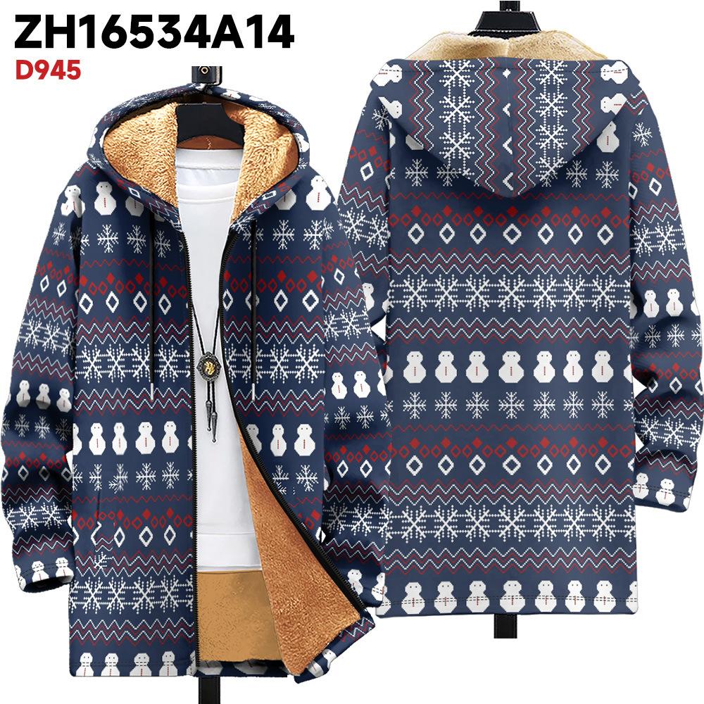 

Новая куртка: разноцветные элементы узора, кардиган с капюшоном на молнии, утолщенная зимняя флисовая одежда с подкладкой, желтая подкладка, модная хлопковая одежда M