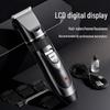 Wiederaufladbares LCD-Haarschneidegerät Set: Professioneller Elektrorasierer & Glatzenrasierer