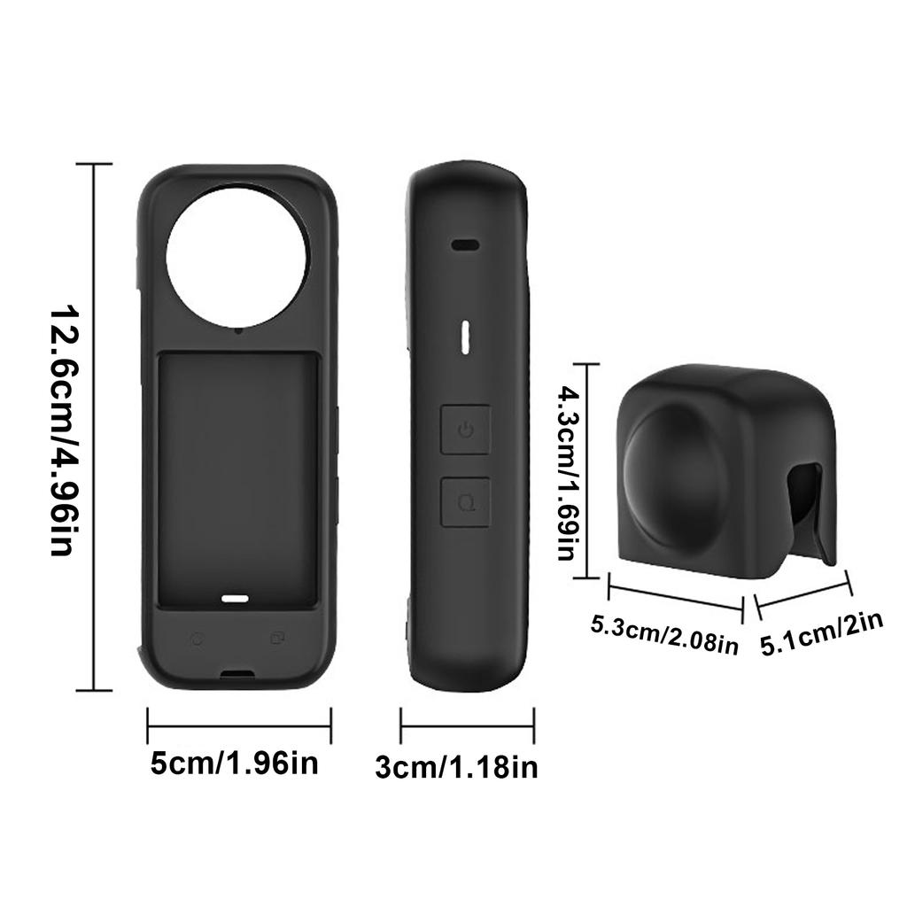 Camera Protective Case Scratch-Resistant Camera Protective Cover Action Camera Silicone Protective Skin