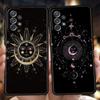 Witches Moon Tarot Mystery Totem Phone Case for Samsung Galaxy A14 A54 A34 A51 A71 A72 A73 A32 A52 A52S A11 A21S A31 A41 Shell