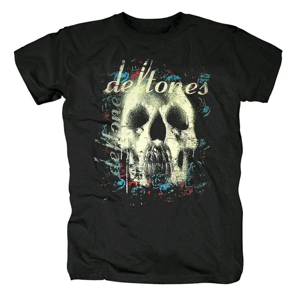 Deftones Singer Band Casual Tshirt Luxury Brand for Men and Women Top 2026 New Band Logo S
