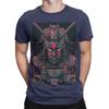 Cyber Samurai Punk Black Poster Novelty 100 Cotton TShirt Cyber Samurai Punk Tees Tops For Unisex
