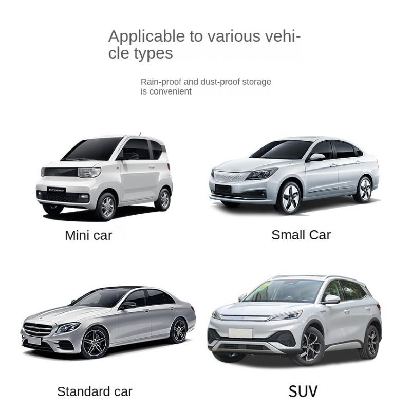 Einweg-Staubschutzhülle Autokleidung Sonnenschutz Wasserdicht Sonnenschutzabdeckung für alle Fahrzeuge Transparent Autokleidung Autoabdeckungen