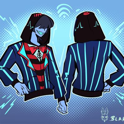 VOX Cosplay Zipper Hoodies Helluva Boss HazbinHotel Anime Print Sweatshirts Winter Long Sleeve Male Hooded Pullovers Unisex Tops