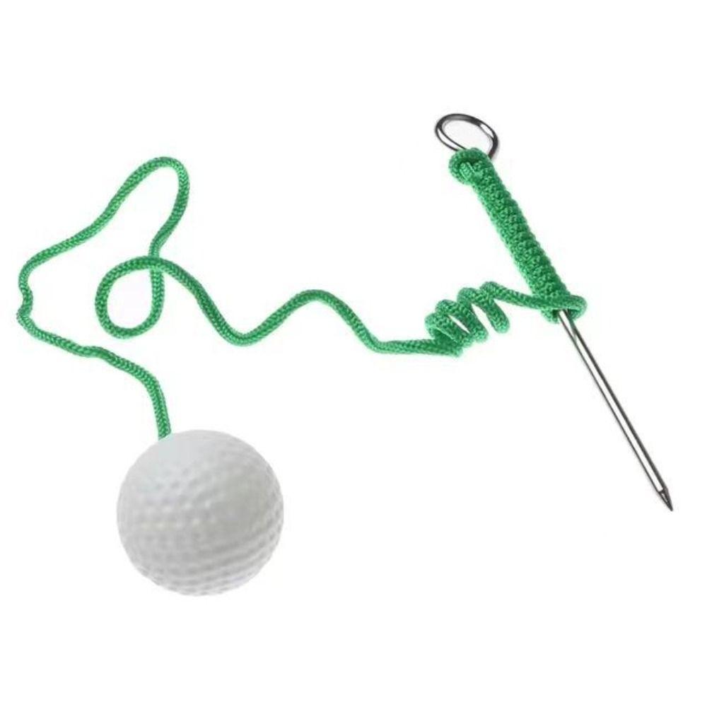 Air Flow Golf Driving Ball Swing Hit Training Rope Ball Portable Rope Golf Balls  For Beginner