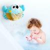 Adorable Red Plastic Cartoon Crab Baby Bath Toy With Music And Bubble Fun Machine
