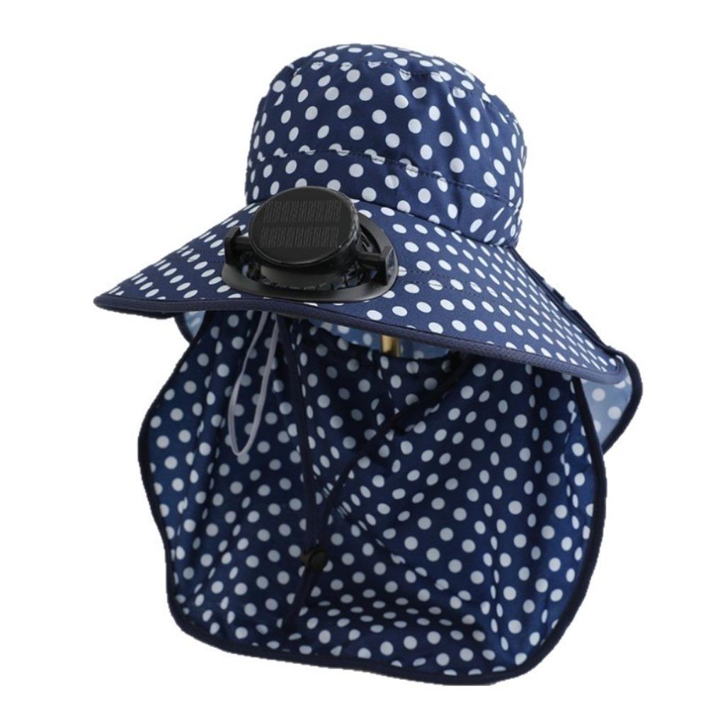 USB Charging Sun Cap Anti-UV Cooling Fan Hat Sunscreen Cap Fisherman Hat  Summer Season
