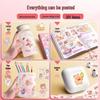 200 Unique Cartoon Cute Journal Stickers -  Sheets For Girlish Heart DIY Decoration