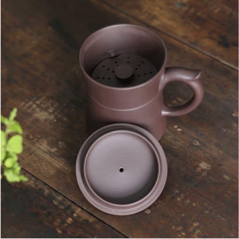 Wanchunhe Zisha Teacup with Handle
