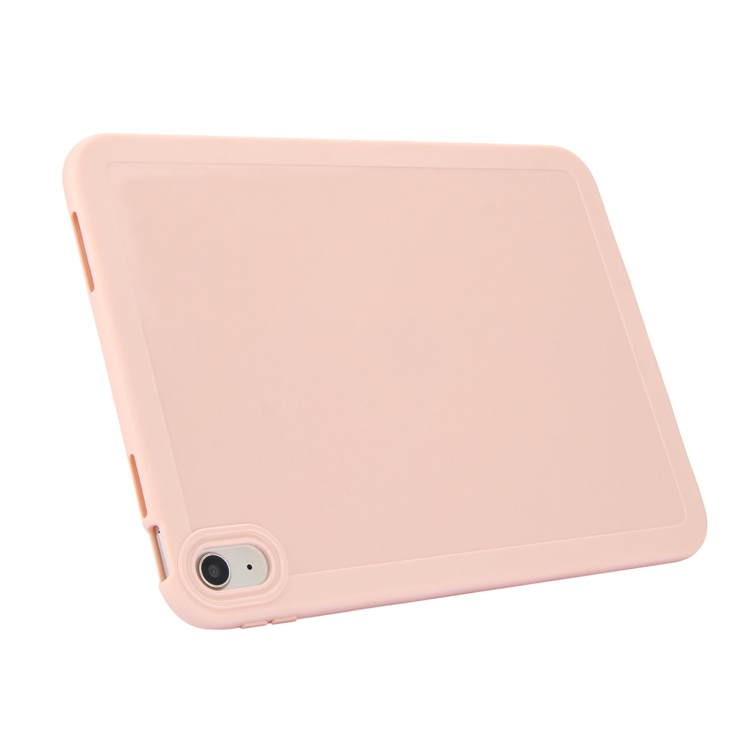 

For iPad (2025)/10.9 (2022) Case Solid Color Soft TPU Tablet Protective Cover Light Purple