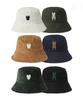 LIFEWORK Corduroy Wappen Reversible Bucket Hat