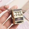 Toys Educational Toy Lucky Jackpot Keyrings Fruit Machine Safe Machine Slot Machine Key Chains