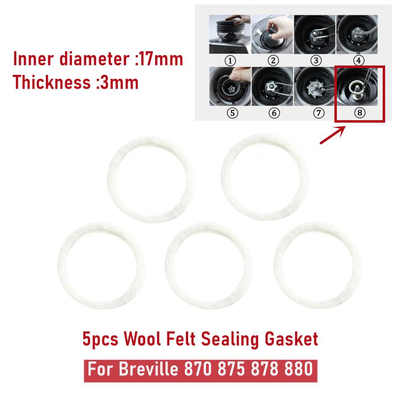 

Aluminum Alloy Single Dose Hopper for Breville Coffee Grinder, Blower for Breville 870, BES875, BES878, BES880