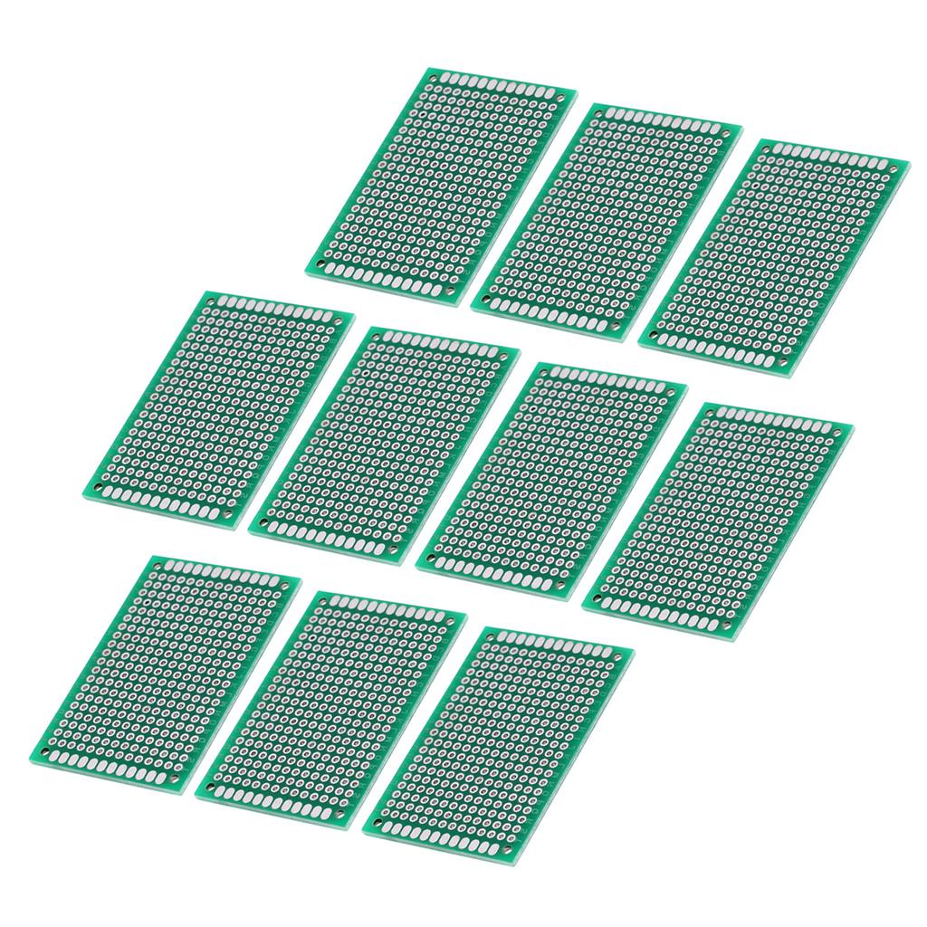 10 Piece 4 x 6cm Double Sides Prototyping DIY Soldering Universal PCB Circuit Board