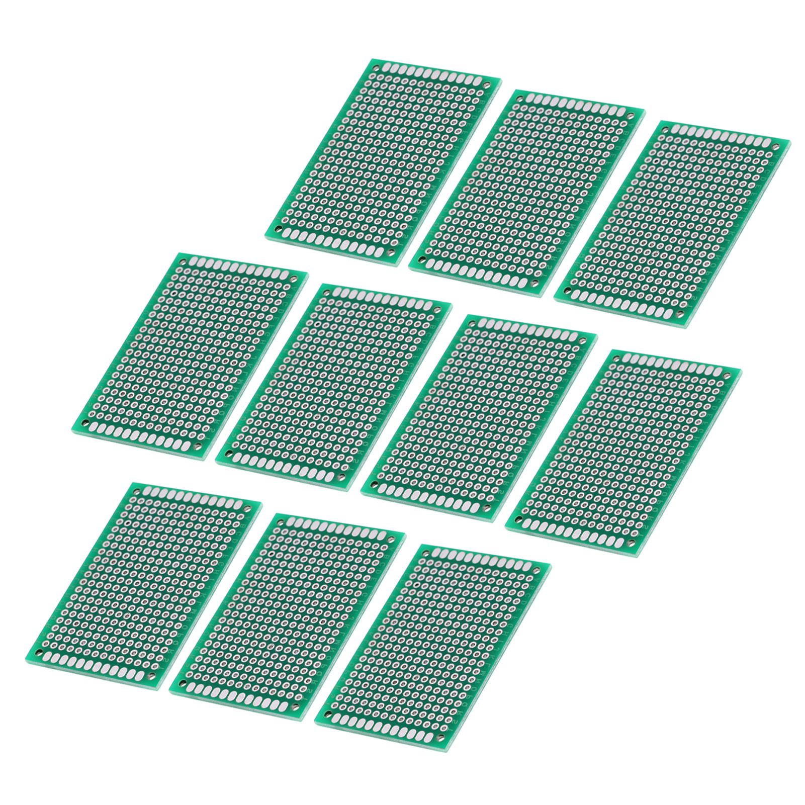 

10 Piece 4 x 6cm Double Sides Prototyping DIY Soldering Universal PCB Circuit Board