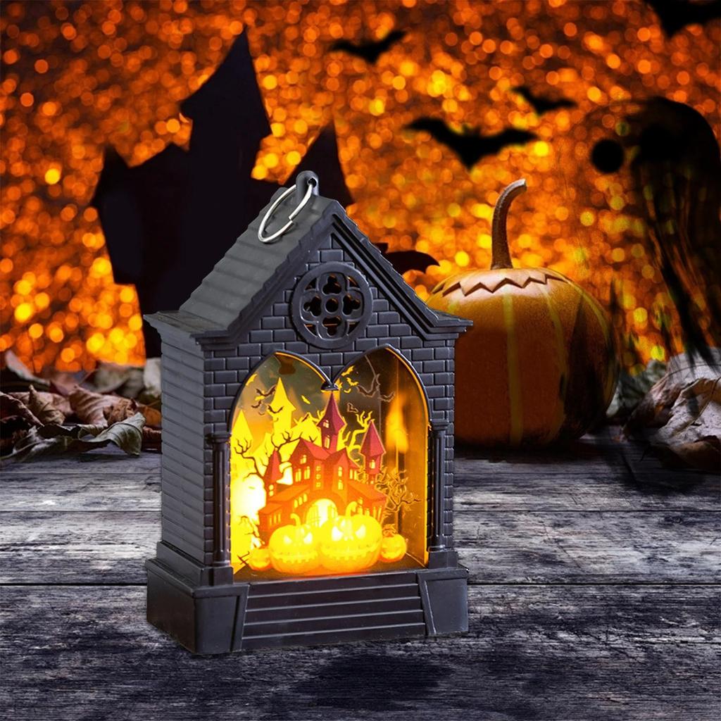 15.1 Inch Halloween Lights With Light Music Flash Ball, Battery Powered Powered Flash Light For Horror Halloween Party Home Table Decoration