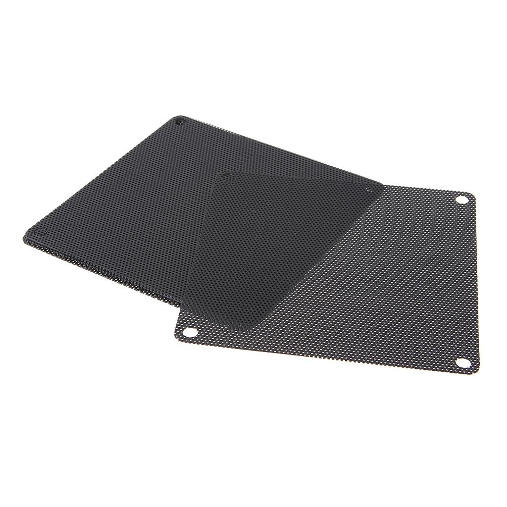 120mm Computer Chassis Filter Mesh PC for Case Fan Cooler Dustproof Cover PVC Filters 10 Pieces