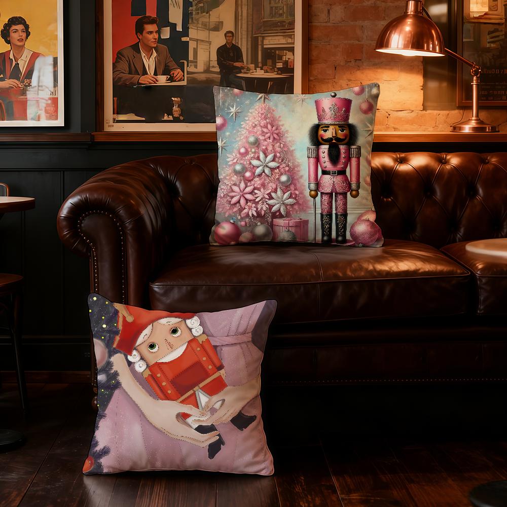 Cute Cool N-Nutcracker cushion cover Home Office Convenient Nordic Simplicity Hit With Zipper Cushion Cover