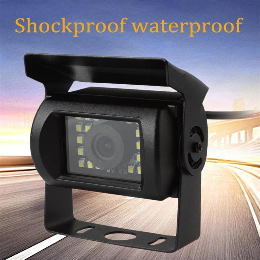 Universal Car Rear View Camera 170 Degree 480TVL Waterproof Anti-Shock 24 LED Ni