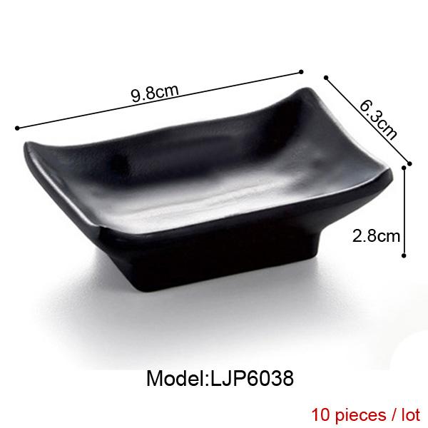 Imitation Porcelain Dinnerware Dinner Plates Tapas Dish With Hot Pot Restaurant A5 Melamine Dish Melamine Tableware