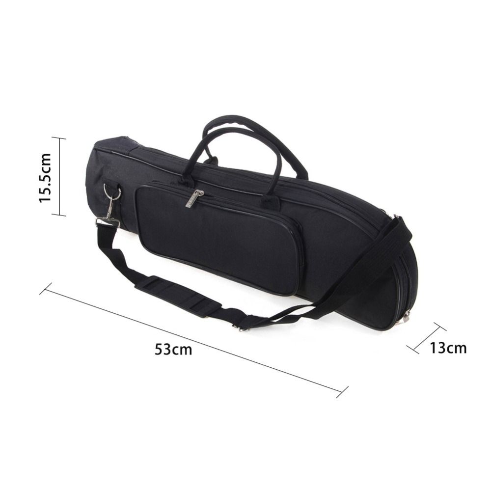 with Zippers Trumpet Carrying Case Padded Interior Trumpet Instrument Bag Performance Use