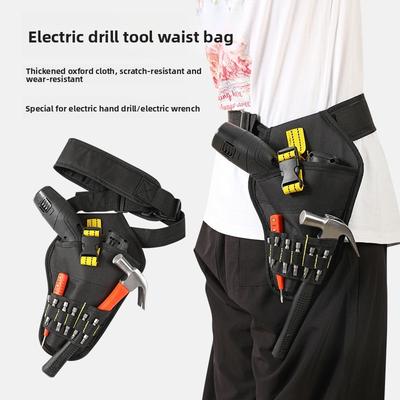 Power Tool Holster Cordless Drill Holster/Single Hook with Clip for Easy Attachment