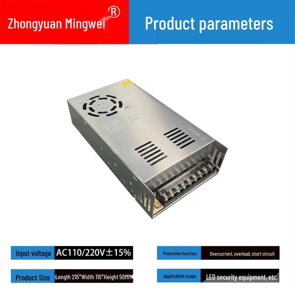 AC/DC Switching Power Supply 220V/110V to 5V/12V/24V/36V/48V, 50W/60W/400W/500W/1000W/2000W