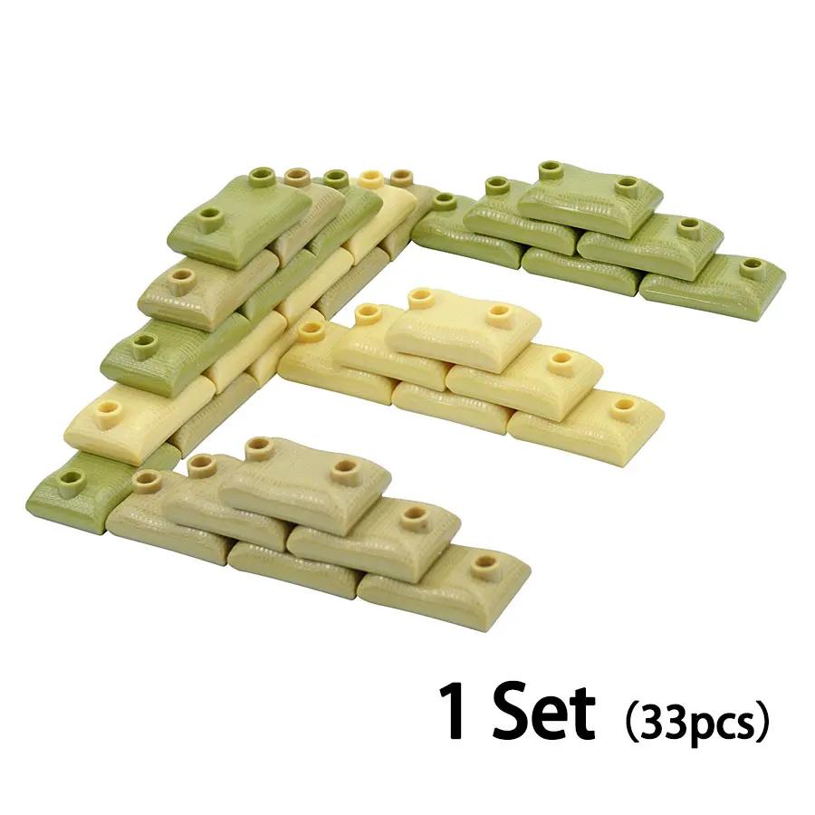 Military WW2 Bricks Parts 2527 Weapon Cannon Base Shells Figure Shooting Cannons with Cannonballs Pirate Boat Land Force Blocks