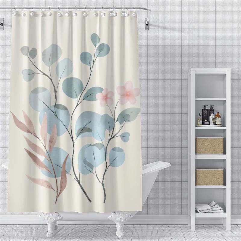 Home shower curtains for bathroom waterproof fabric Modern Nordic style bathroom curtain 180x200 240x180  cute dog funny