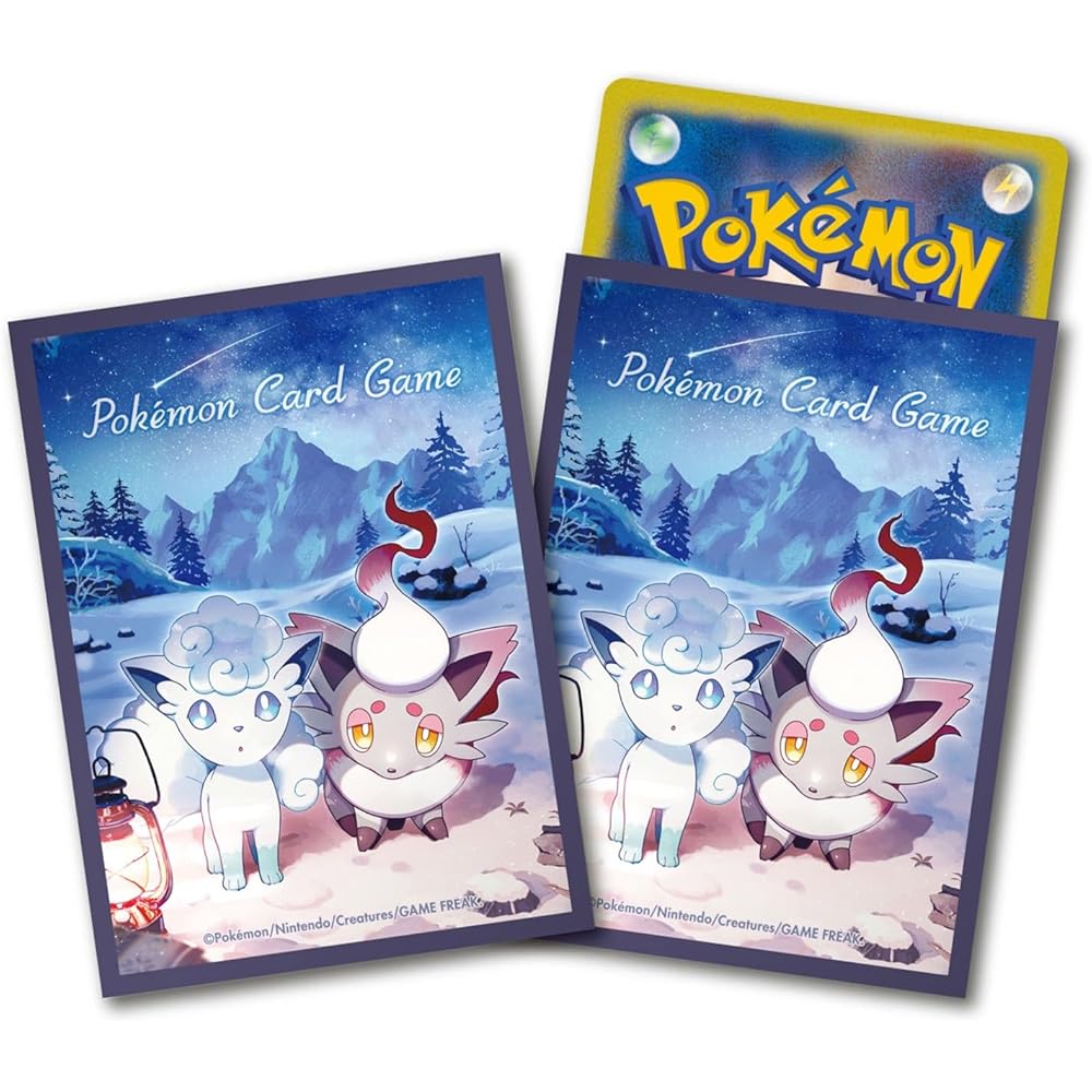 900 Pokmon Card Game Deck Shield Premium Gloss Snowy Gathering Design