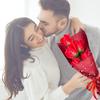 Bukiet Róż Flower Box Wieczna Róża Prezent Na Dzień Kobiet