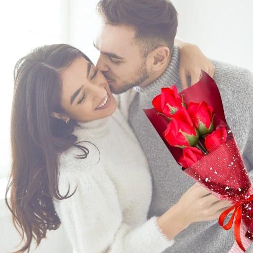 Bukiet Róż Flower Box Wieczna Róża Prezent Na Dzień Kobiet