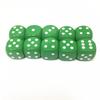 10Pcs Wood Dice D6 Sided Dice 16Mm Digital Number Or Point Cubes Round Coener For Kid Toys Board Games